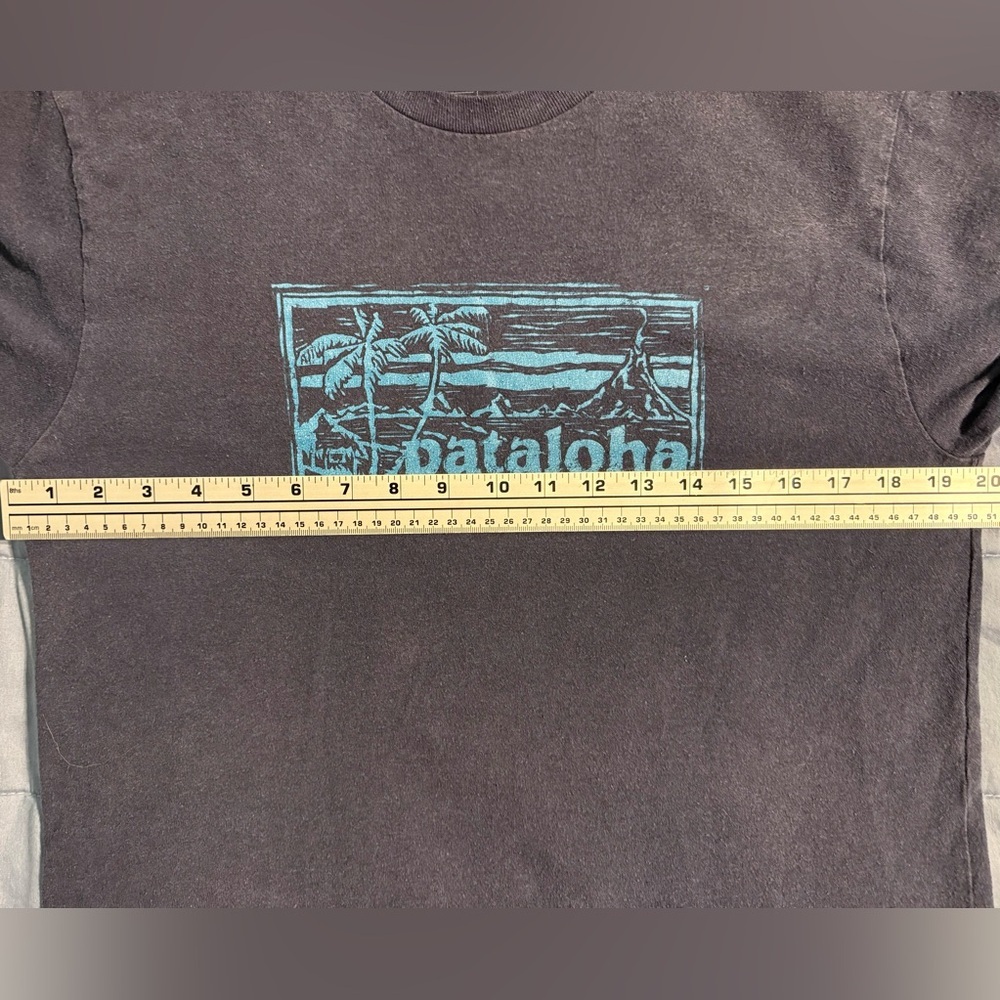 Patagonia Pataloha Honolulu Tee Men’s Small Recycled Cotton Graphic Shirt - Picture 6 of 11